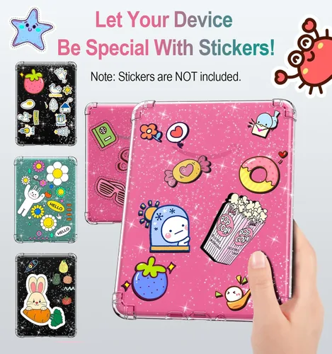 Miniatura 3 de MoKo Funda para Kindle Paperwhite de 7 pulgadas (12ª generación-2024) y Kindle Colorsoft Signature Edition 2024 ultra fina, transparente, flexible