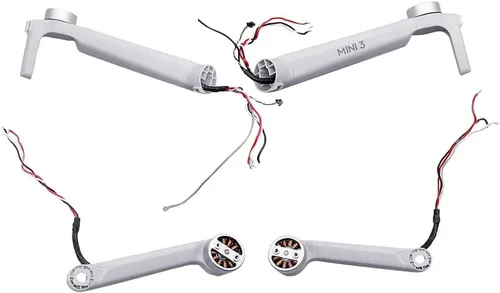 Miniatura 3 de SeiZed Brazos de motor Piezas de repuesto para drones Izquierdo Derecha Brazo trasero delantero para D-JI Mini 3 Accesorios de repuesto
