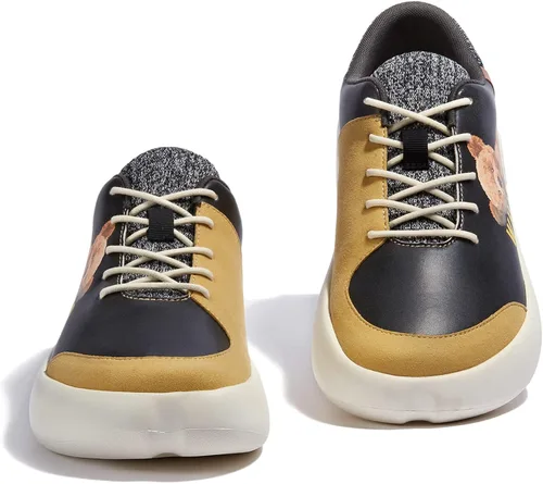 Miniatura 3 de UIN Zapatos deportivos de moda pintados artísticos para mujer, puntera ancha, con cordones, ligeros, cómodos, para caminar y viajar, Bartello