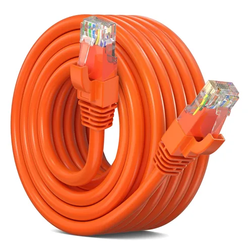 Miniatura 14 de Maximm Cable Ethernet Cat 6, cable de red y conexión de alta velocidad de 100 pies, UTP, 10 Gbps, cable Ethernet de 550 MHz, color negro