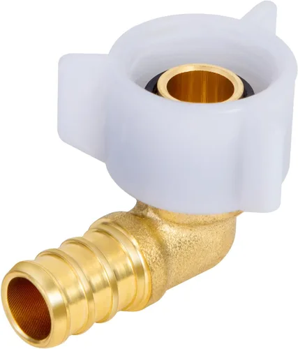 Miniatura 7 de PEX - Codo giratorio roscado hembra de 1/2 x 1/2 pulgada NPT NPSM, accesorios Pex de 1/2 pulgada 90 grados, adaptador hembra giratorio de 1/2