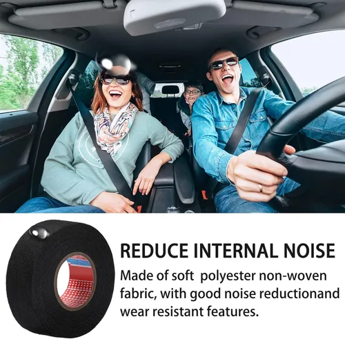 Miniatura 3 de Outus Arnés de cable eléctrico Tesa Tape Arnés de telar de cable Cinta de tela a prueba de calor para automoción Cinta de tela para protección