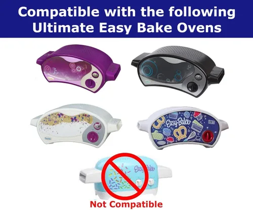 Miniatura 2 de Juego de Moldes de Lujo Compatible con Easy Bake Ultimate Oven Incluye 60 Forros para Cupcakes QUE SÍ SE AJUSTARÁN, A DIFERENCIA DE OTROS