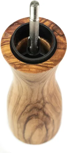Miniatura 4 de Peugeot - Molinillo de pimienta manual Fidji - Molinillo ajustable - Madera de olivo y acero inoxidable, natural, 8 pulgadas Oliva (Olive wood)