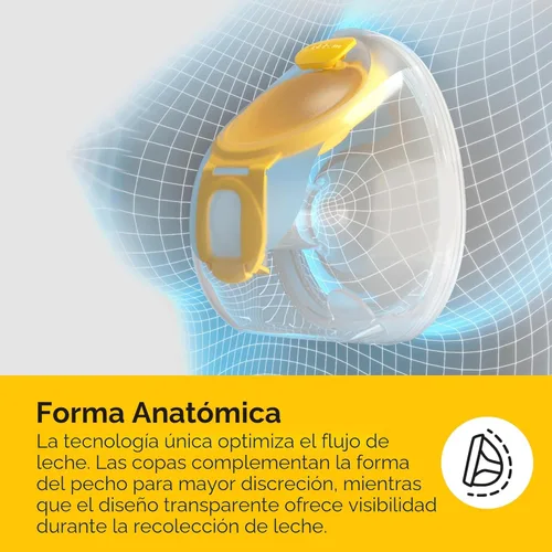 Miniatura 5 de Vasos de colección manos libres Medela, compatibles con los extractores de leche Freestyle Flex, Pump in Style con MaxFlow y Swing Maxi eléctricos