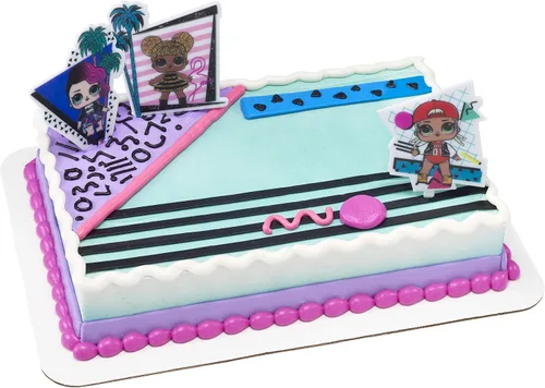 Miniatura 6 de DecoPac L.O.L. Surprise! Born to Sparkle Cake Topper DecoSet® - Decoración para tartas