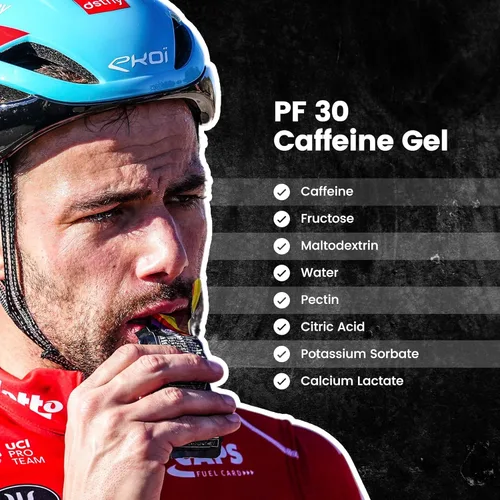 Miniatura 3 de Precision Fuel PF30 - Gel energético de cafeína – Geles de correr de sabor suave para atletas de resistencia, 1.06 onzas de carbohidratos, fácil