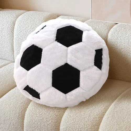 Miniatura 2 de Almohada de balón de fútbol almohada de flor verde salvia para el hogar sofá cama decorativa