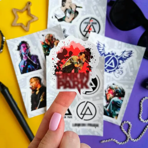 Miniatura 4 de BulbaCraft Calcomanías de rock, calcomanías de banda para adultos, calcomanías de rock, calcomanías de música Nu Metal Pegatinas de música rock