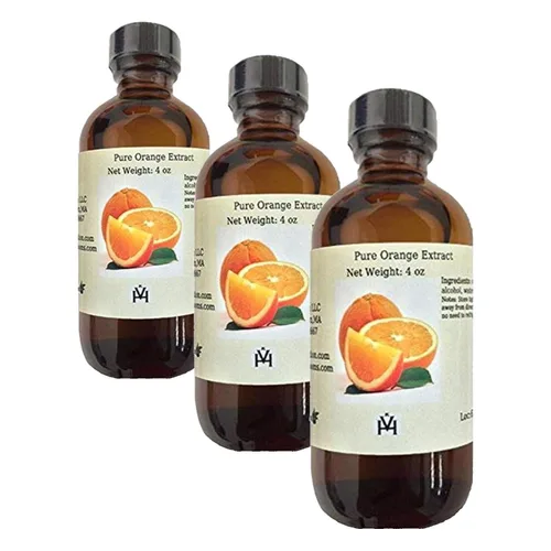 Miniatura 4 de Extracto de naranja pura sin terpenos, sabor cítrico dulce para pasteles, galletas, glaseado, relleno, sin terpenos, sin PG, sin OMG, sin gluten
