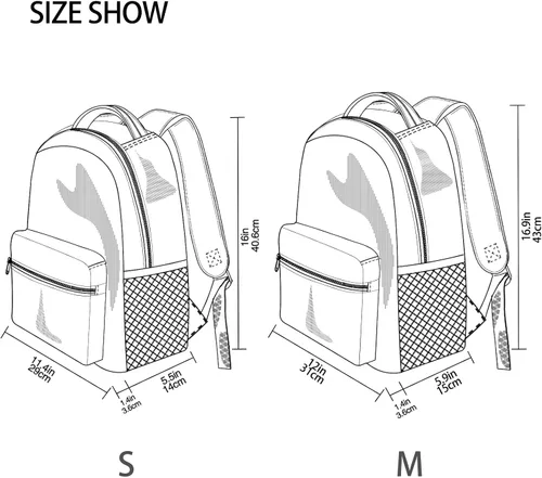 Miniatura 4 de Pfrewn Mochilas para niñas, niños, cachorros, animales, mochila escolar para niños y estudiantes, Pesca de corvina, Moderno