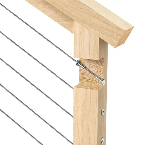 Miniatura 6 de BLIKA Paquete de 20 fundas protectoras biseladas en ángulo de 1/8", 25, 30 y 35 grados, protector angular para poste de 1/8" para barandilla