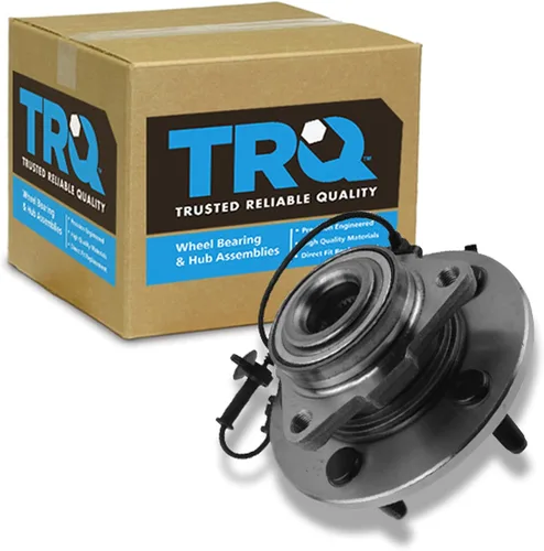 Miniatura 65 de TRQ Cojinete de rueda delantera y conjunto de cubo con sensor ABS compatible con Toyota Sequoia 2008-2022 Tundra 2007-2021