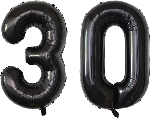 Miniatura 178 de SINBEE Globo dorado del número 10, papel de aluminio Mylar de 40 pulgadas, decoración de fiesta reutilizable para cumpleaños, aniversario, Oro