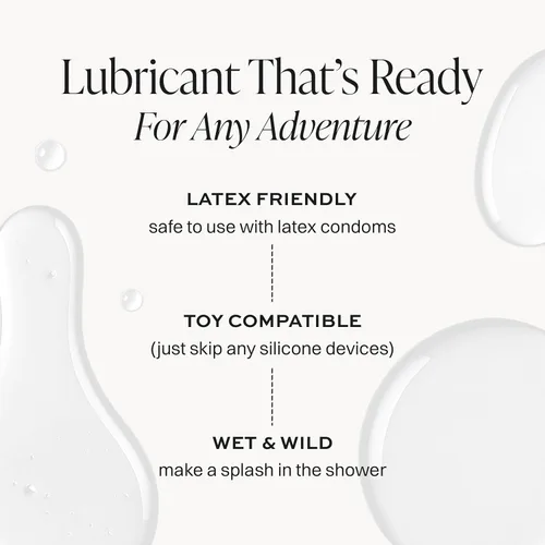 Miniatura 5 de Wet Platinum Lubricante íntimo a base de silicona Ultra suave, súper resbaladizo, hipoalergénico, rendimiento de larga duración, fórmula