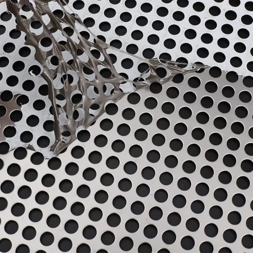 Miniatura 3 de Hojas de metal perforadas - Hoja de acero inoxidable perforada - Lámina de metal con agujeros - 20GA 0.4 Pulgadas de agujero 19.3 Pulgadas X 19.3
