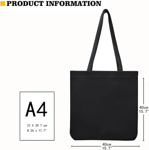 Miniatura 2 de Xpyiqun Fordable - Bolsa de compras reutilizable para mujeres y niñas, bolsa de lona