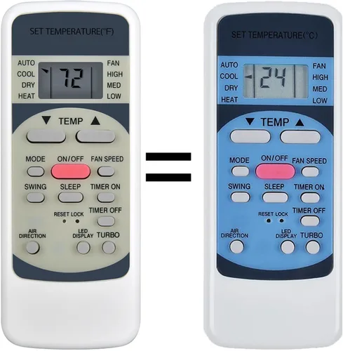 Miniatura 2 de Nuevo control remoto de repuesto R51M/E compatible con aire acondicionado Midea Serie R51/E R51/CE R51M/CE R51D/E R51M/BGE R51M/BGE R51M/BGE R51M/BGE