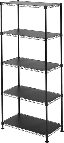 Miniatura 24 de SafeRacks - Estantes de almacenamiento certificados NSF, zinc, unidad de alambre de acero resistente con pies ajustables, estante para garaje