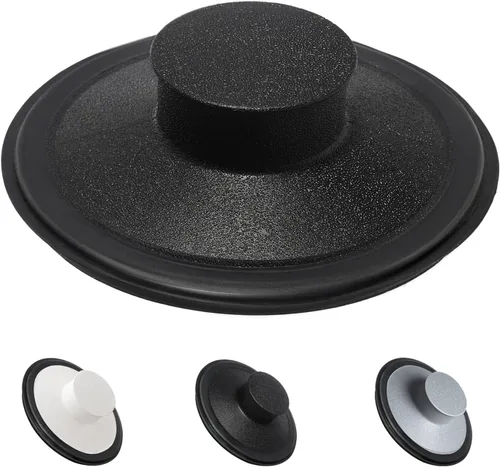 Miniatura 12 de RQYEKDO Tapón para fregadero de cocina, acero inoxidable de 3-1/2 pulgadas, cubierta universal para desagüe de brida de eliminación de basura, apto