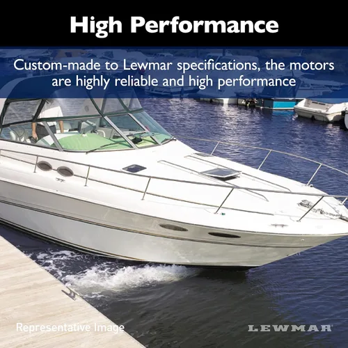 Miniatura 6 de Lewmar 110TT Kit de hélice de barco de 1.5 W, hélice individual de 5 palas, 1.5kW 2.0 HP motor de 12 voltios con control de joystick, cable de 23.0