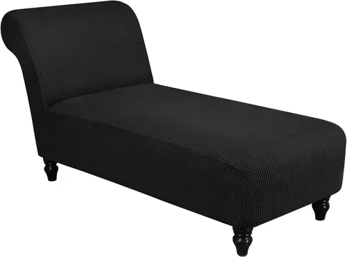 Miniatura 9 de Funda para tumbona sin brazos, fundas elásticas para silla de sala de estar, funda de diván sin brazos, fundas de interior para dormitorio, tela