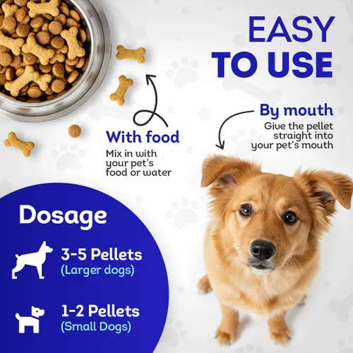 Miniatura 5 de HA4E - Suplemento de salud oral para perros - Alivia la inflamación, alivia el dolor y combate la enfermedad de las encías - Natural, sin OMG