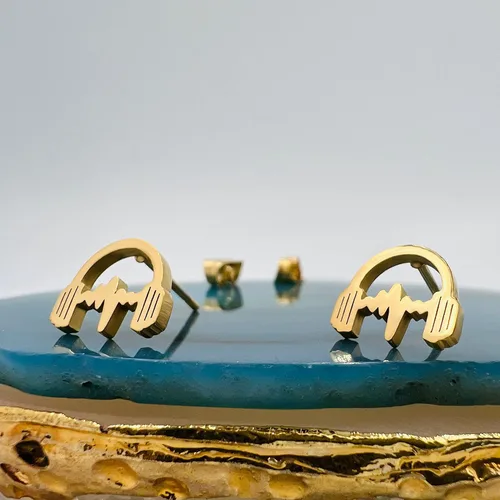 Miniatura 3 de Pendientes de trompeta - Joyas de guitarra - Pendientes de clave de agudos - Pendiente de nota musical - Saxofón