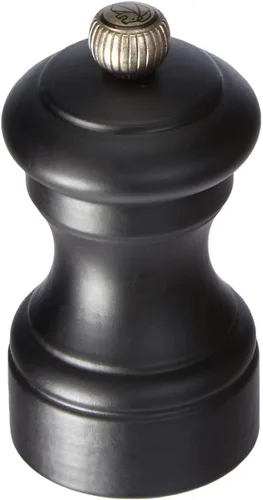 Miniatura 2 de Molinillo de pimienta manual, madera de haya, acabado negro mate, 3.9 in Mate negro