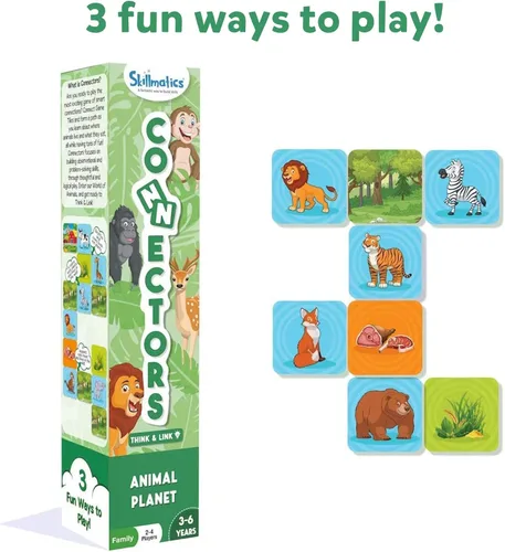 Miniatura 2 de Skillmatics Connectors - Divertido juego familiar de conexiones inteligentes