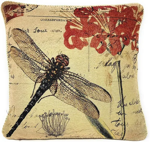 Miniatura 10 de Tache Home Fashion Funda de almohada 16 x 16 Down The Chimney