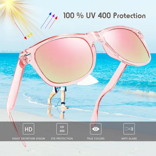 Miniatura 112 de Suministros para regalos de fiesta de colores neón Paquete de 8 gafas de sol unisex