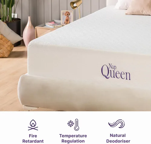 Miniatura 9 de NapQueen - Colchón de espuma viscoelástica de 12 pulgadas, tamaño twin XL, tamaño mediano, firme, cama en una caja
