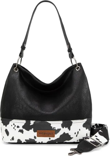 Miniatura 43 de Wrangler Hobo - Bolsas para mujer de cuero vegano con asa superior, bolsos de hombro y bolsos