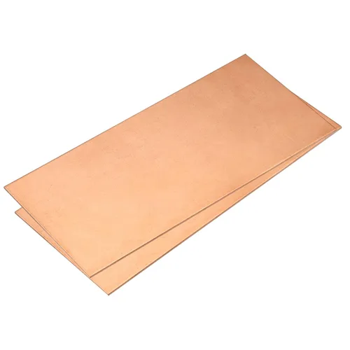 Miniatura 17 de uxcell Hoja de cobre puro, 4 piezas de 2 "x 2" x 0.02 "Placa de metal de cobre de calibre 24 T2 para manualidades, reparaciones eléctricas, industria