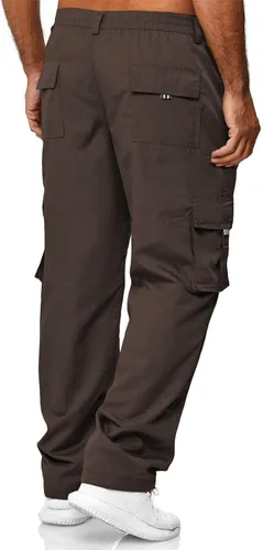 Miniatura 4 de Pantalones cargo para hombre con bolsillos, pantalones deportivos de algodón para senderismo, casuales, atléticos, deportivos, para exteriores