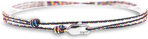 Miniatura 30 de Made by Nami Surfer Anklet with Snap Hook Clasp Waterproof & Adjustable Thin String Ankle Bracelets for Women and Men Handmade Jewelry for Beach and
