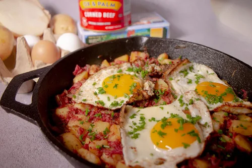 Miniatura 5 de Ox & Palm Carne en Conserva de Res Estilo Chunky Original, 7 Onzas (Paquete de 12)