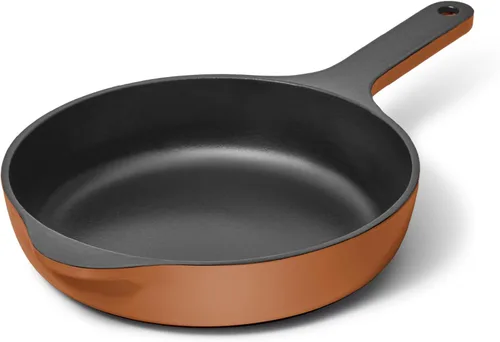 Miniatura 17 de Sartén de Hierro Fundido Caraway - Sartén de Hierro Fundido Esmaltado de 10.5" con Recubrimiento de Esmalte de 3 Capas - Sin Necesidad de Sazonado