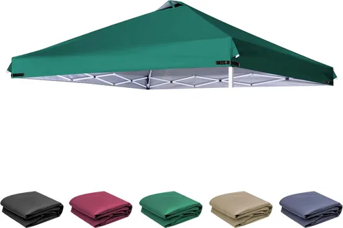 Miniatura 25 de SCOCANOPY Parte superior de repuesto con ventilación de aire para marco de toldo de 10x10, SOLO cubierta de toldo, (Turquesa)