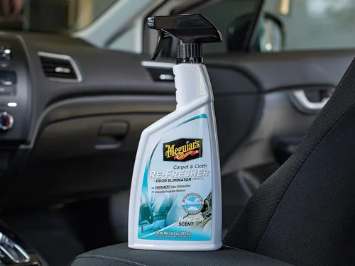 Miniatura 5 de Meguiar's - Aromatizante para alfombras y tapicería en aerosol, elimina los olores, aroma a carro nuevo, atomizador con 24 onzas