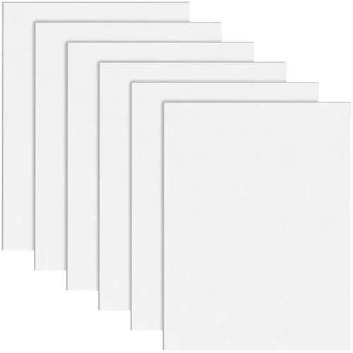 Hiceeden Paquete de 6 láminas de plástico ABS de 12 x 16 x 0.06 pulgadas, hojas de plástico flexible moldeables, hojas de plástico ABS para