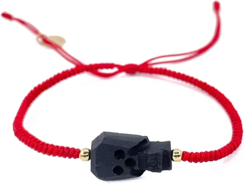 Miniatura 11 de Red String Protection Bracelet for Women Against Evil Eye Genuine Jet Stone Azabache Contra el Mal de Ojo