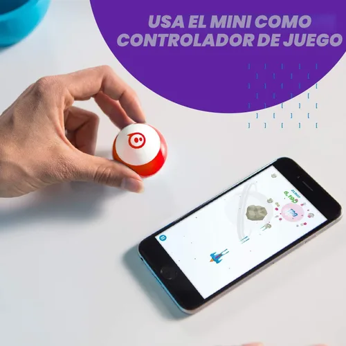 Miniatura 5 de Sphero Mini (Azul) - Bola de Robot de Codificación - Codificación Educativa y Juegos para Niños y Adolescentes - Conectividad Bluetooth