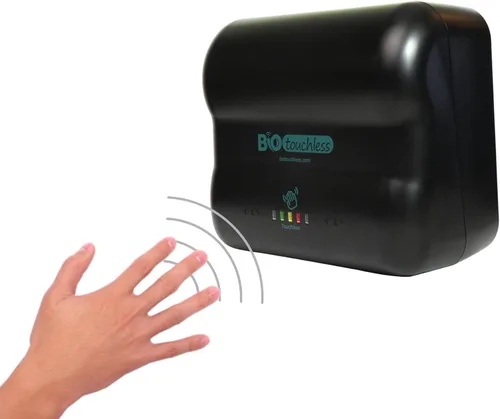 Dispensador de papel higiénico sin contacto para papel higiénico de baño | Soporte de papel higiénico con sensor inteligente compatible con papel
