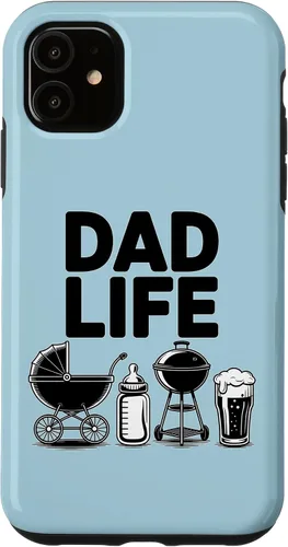 Miniatura 8 de Dad Life Beer Stroller Bottle Grill Adorable Father Case for iPhone 16