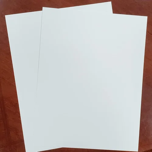 Miniatura 4 de Lámina de vinilo rígido blanco mate/mate, 0.010 pulgadas de grosor x 11 pulgadas de ancho x 17 pulgadas de largo para bricolaje, exhibición