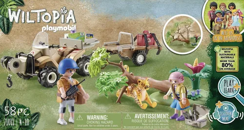Miniatura 3 de Playmobil Wiltopia Animal Rescue Quad