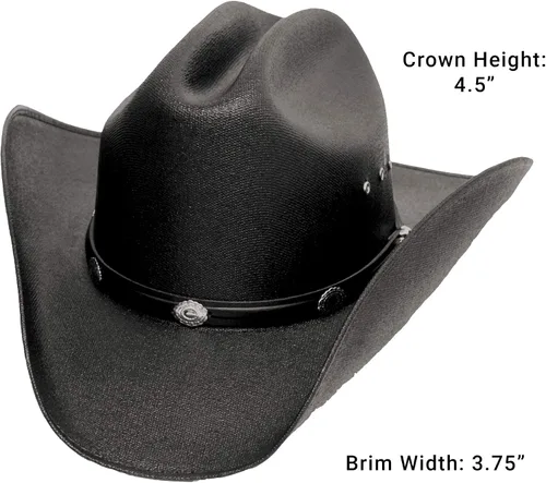 Miniatura 2 de WESTERN EXPRESS - Sombrero de vaquero de paja para hombre