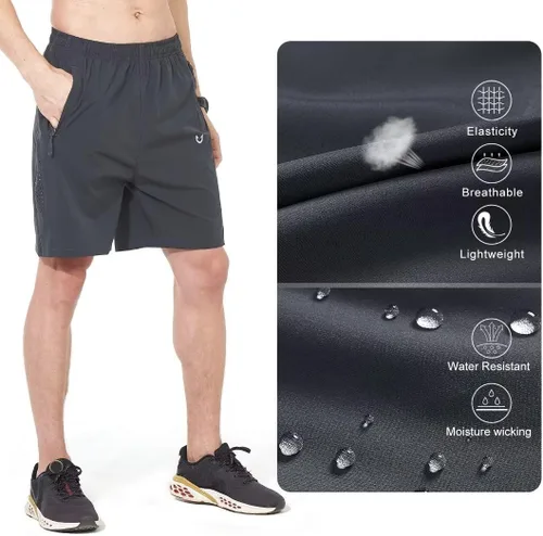 Miniatura 5 de NORTHYARD - Pantalones cortos deportivos para correr para hombres, ligeros, de secado rápido, 7, 5 o 9 pulgadas, para senderismo, deportes, gimnasio